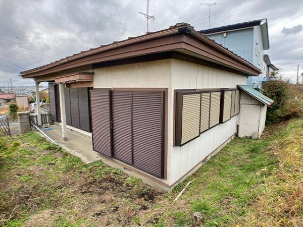 八戸市大字白銀町字栗沢道の土地