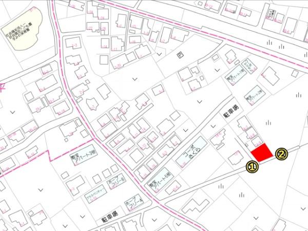 八戸市大字白銀町字栗沢道の土地