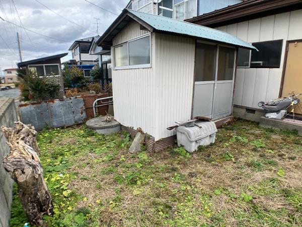 八戸市大字白銀町字栗沢道の土地