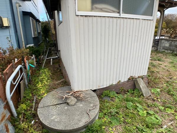 八戸市大字白銀町字栗沢道の土地