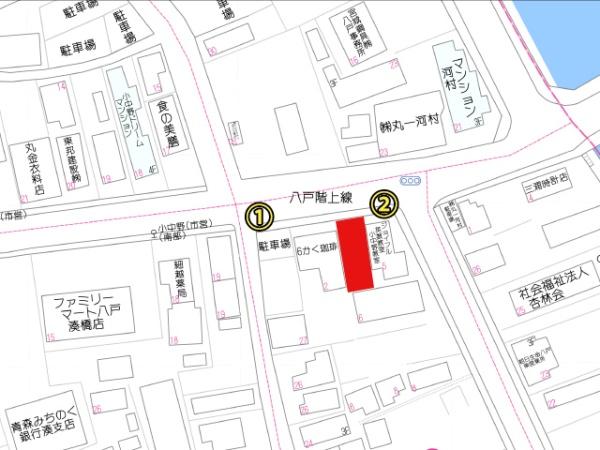 八戸市小中野８丁目の土地