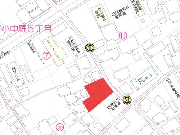 八戸市小中野５丁目の土地