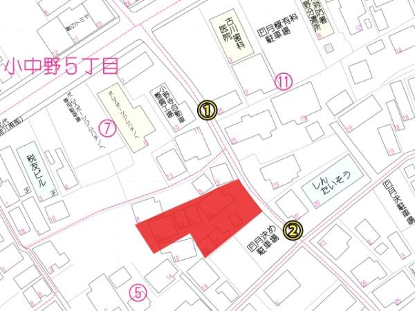 八戸市小中野５丁目の土地