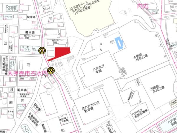 八戸市内丸１丁目の土地