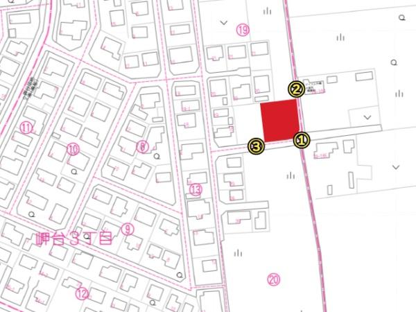 八戸市岬台３丁目の土地