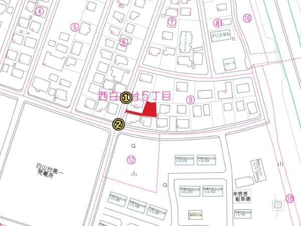 八戸市西白山台５丁目の土地