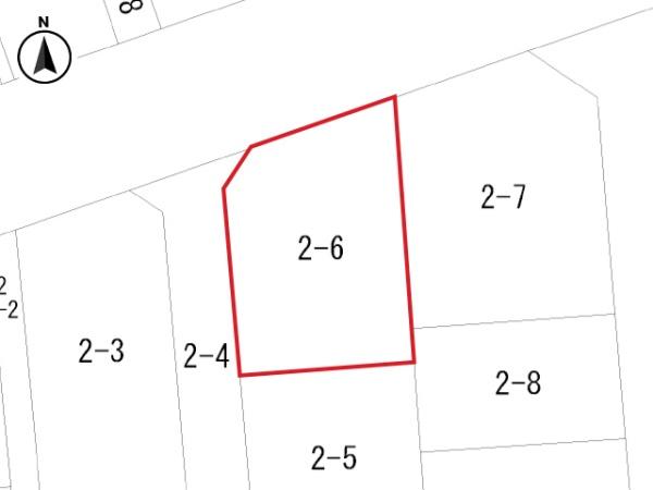 八戸市青葉二丁目　住宅用売土地　3713（K）