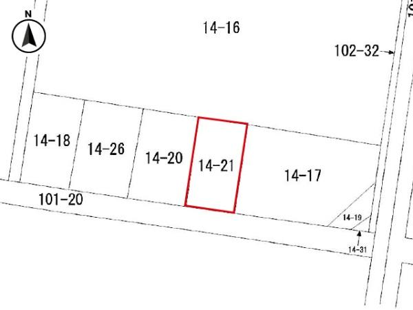 八戸市城下三丁目　住宅用売土地　3719（A）