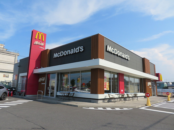 八戸市城下３丁目の土地(マクドナルド八戸城下店)