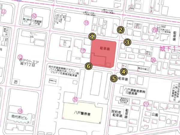 八戸市城下１丁目の土地