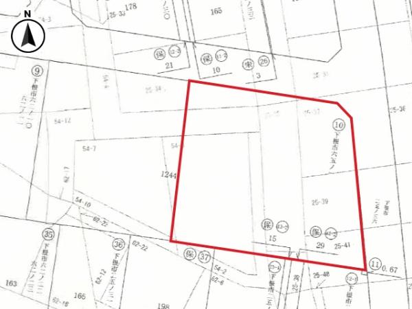 八戸市大字尻内町字下根市の土地