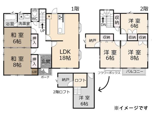 三戸郡階上町角柄折　中古住宅　6300（S）