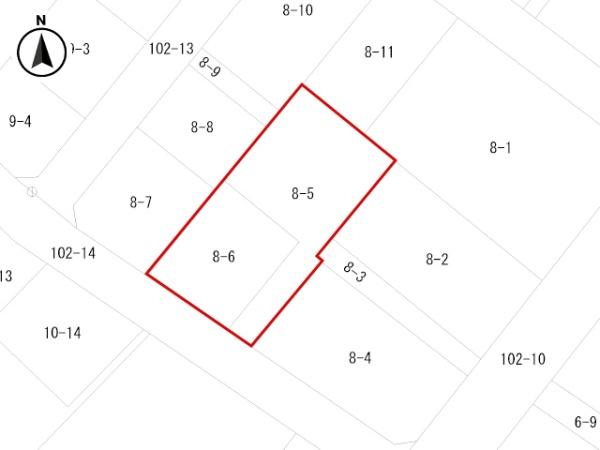 八戸市売市３丁目の土地