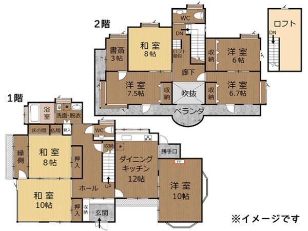 八戸市尻内町中崎　中古住宅　6301（O）