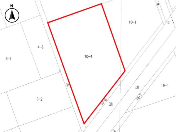 八戸市八幡上樋田　店舗付き売土地　3737（S）