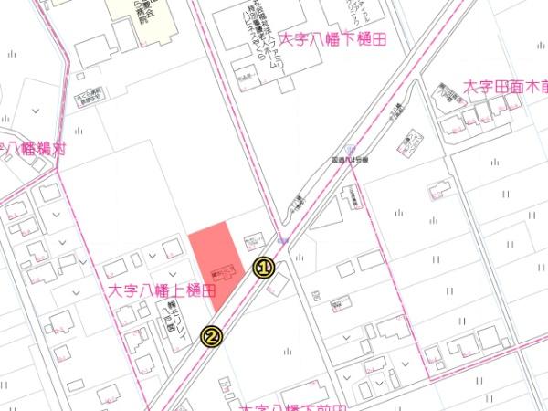 八戸市大字八幡字上樋田の土地