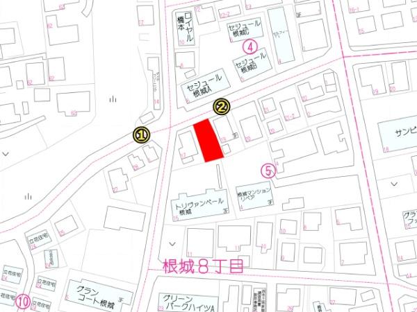 八戸市根城８丁目の土地