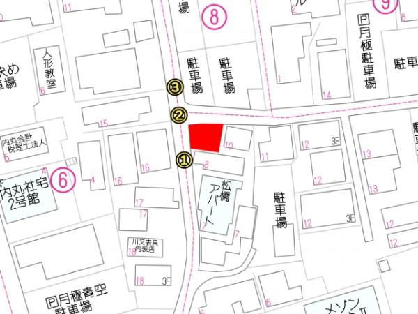 八戸市内丸３丁目の土地