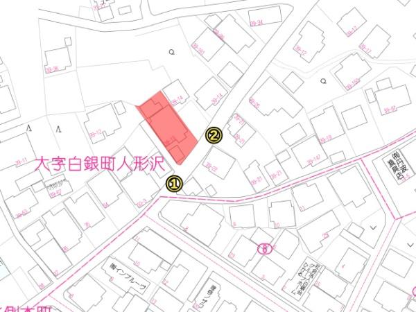 八戸市大字白銀町字人形沢の土地