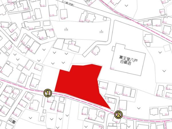 八戸市大字白銀町字八森の土地