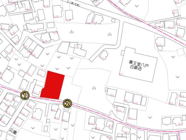 八戸市大字白銀町字八森の土地