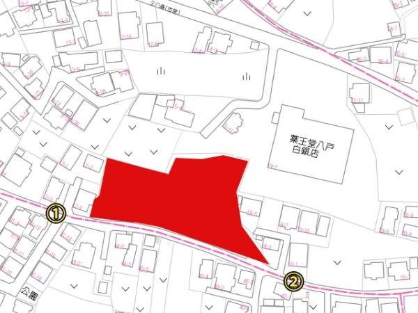 八戸市大字白銀町字八森の土地