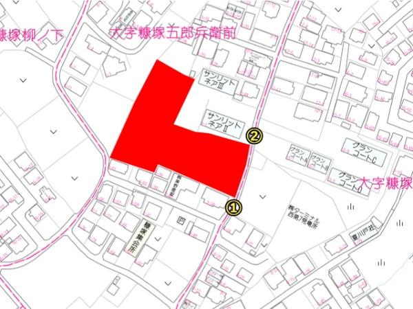 八戸市大字糠塚字五郎兵衛前の土地