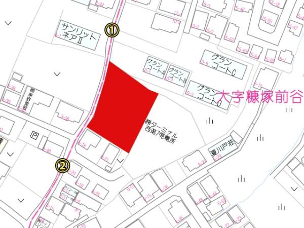 八戸市大字糠塚字前谷地の土地