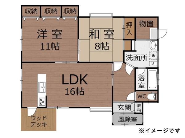 三戸郡南部町あけぼの　中古住宅　6304（S）