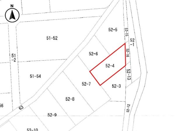 八戸市根城大久保　売土地（調整区域）3752（A）
