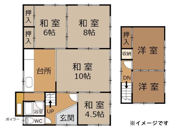 八戸市大字田面木字赤坂の中古一戸建て