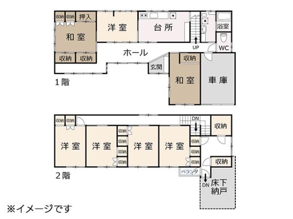 八戸市糠塚南長市　中古住宅　6307（S）