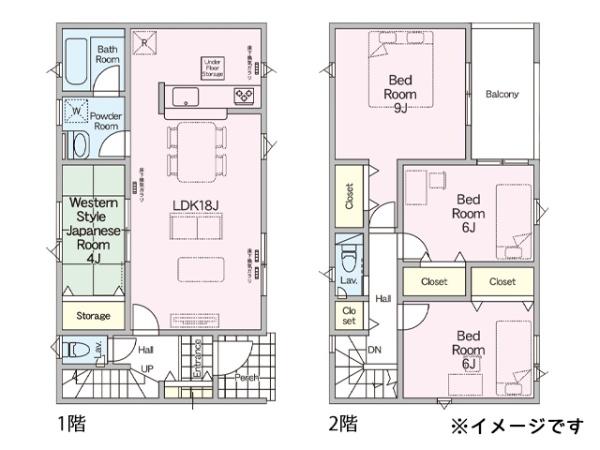 八戸市一番町　分譲戸建　クレイドルガーデン1号棟　T06（S