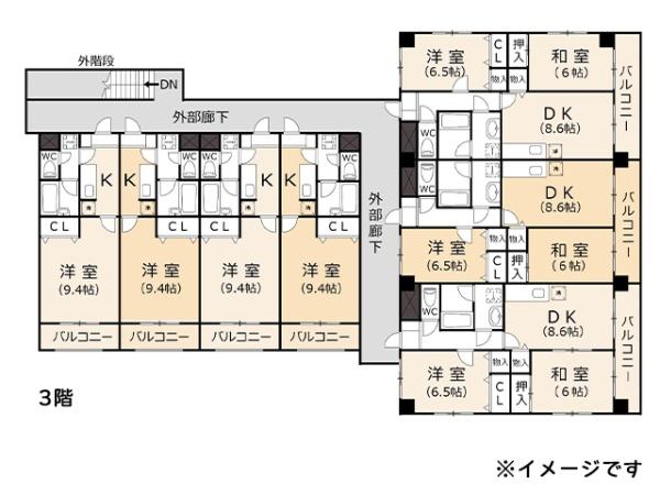 八戸市田面木堤下　売マンション　5165（K）