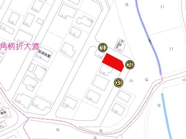 三戸郡階上町大字角柄折字大渡の土地