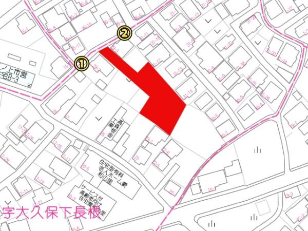 八戸市大字大久保字下長根の土地