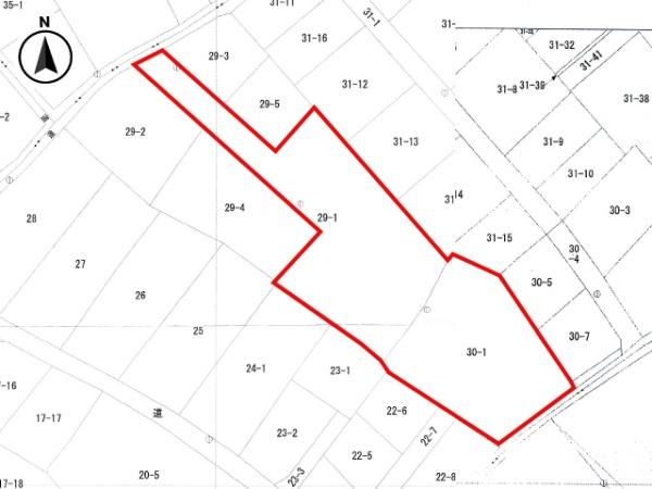 八戸市大字大久保字下長根の土地