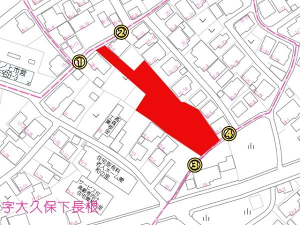 八戸市大字大久保字下長根の土地