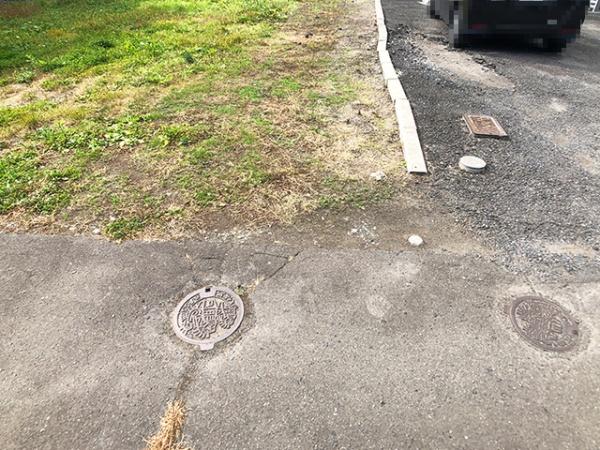 八戸市大字白銀町字左岩淵通の土地