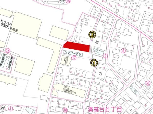 八戸市湊高台６丁目の土地