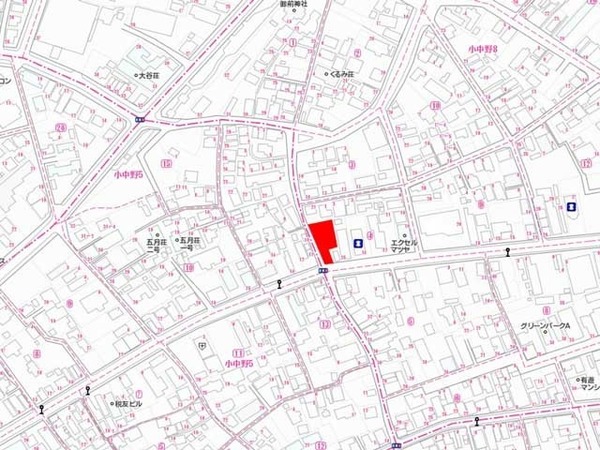 八戸市小中野８丁目の土地