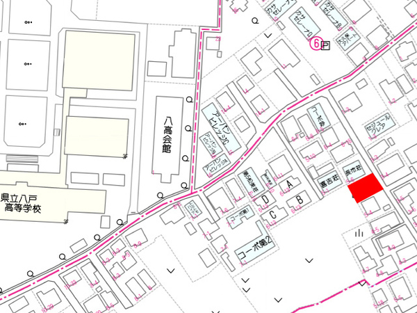 八戸市大字糠塚字南長市の土地