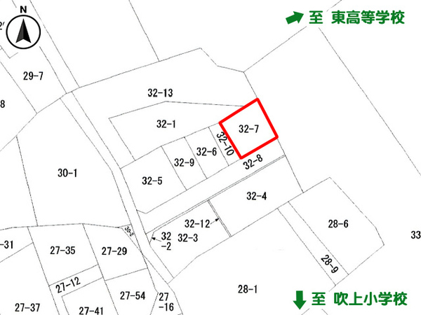 八戸市吹上１丁目の土地