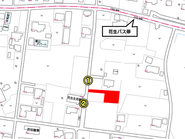 八戸市大字妙字大開の土地