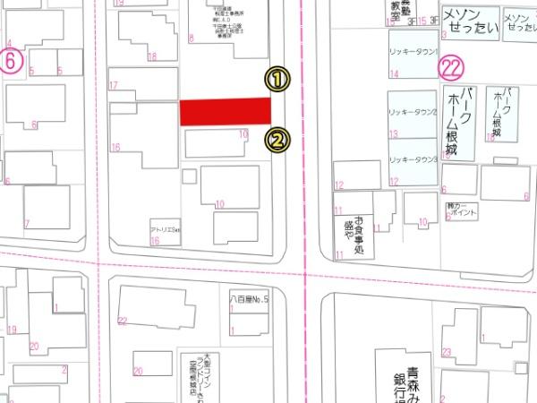 八戸市根城６丁目の土地