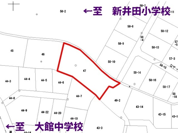 八戸市妙字坂中　住宅用売土地　3007