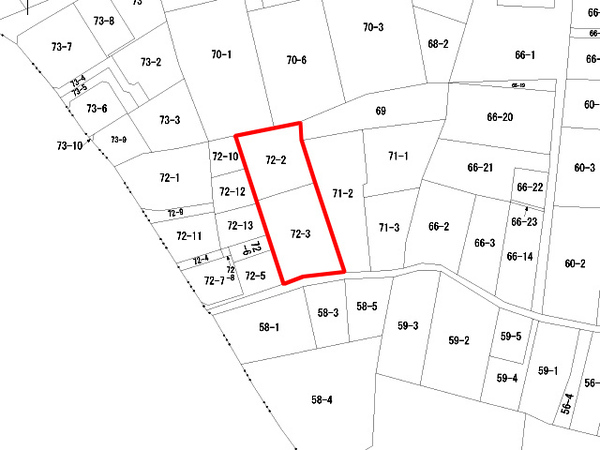 八戸市長者二丁目　住宅用土地　3220（O）