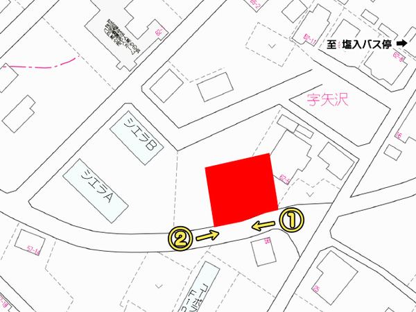 八戸市大字尻内町字矢沢の土地