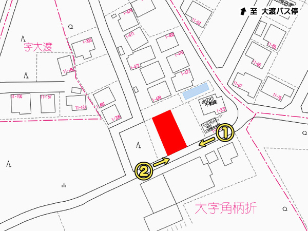 三戸郡階上町大字角柄折字東平の土地