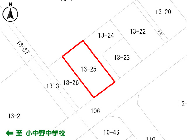 八戸市諏訪１丁目の土地
